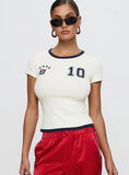 Track Record Graphic Top Cream
