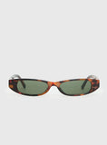 Bowery Slim Sunglasses Tort Green
