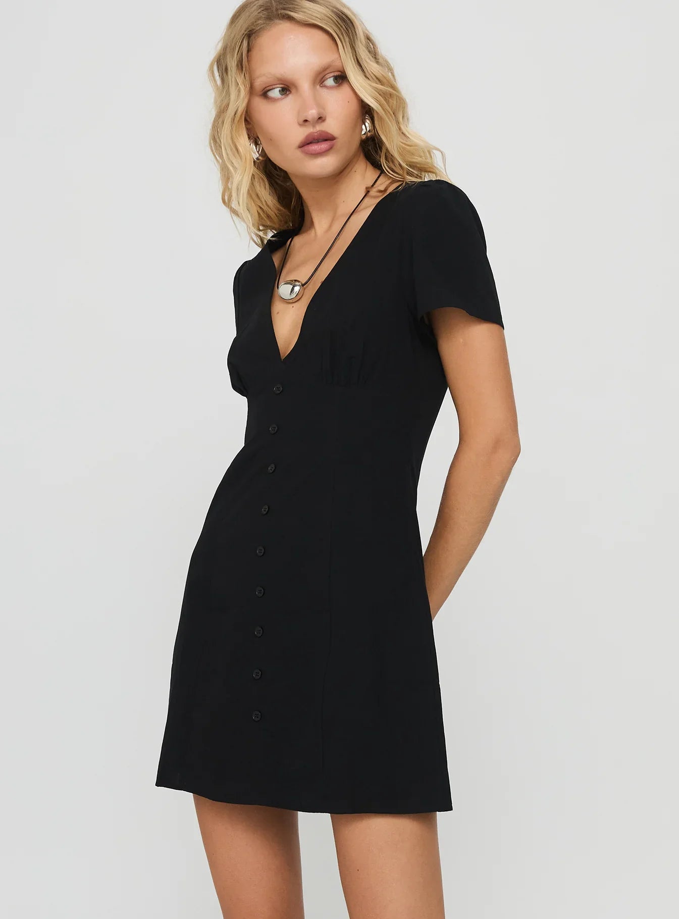 Loveliness Playsuit Black Petite