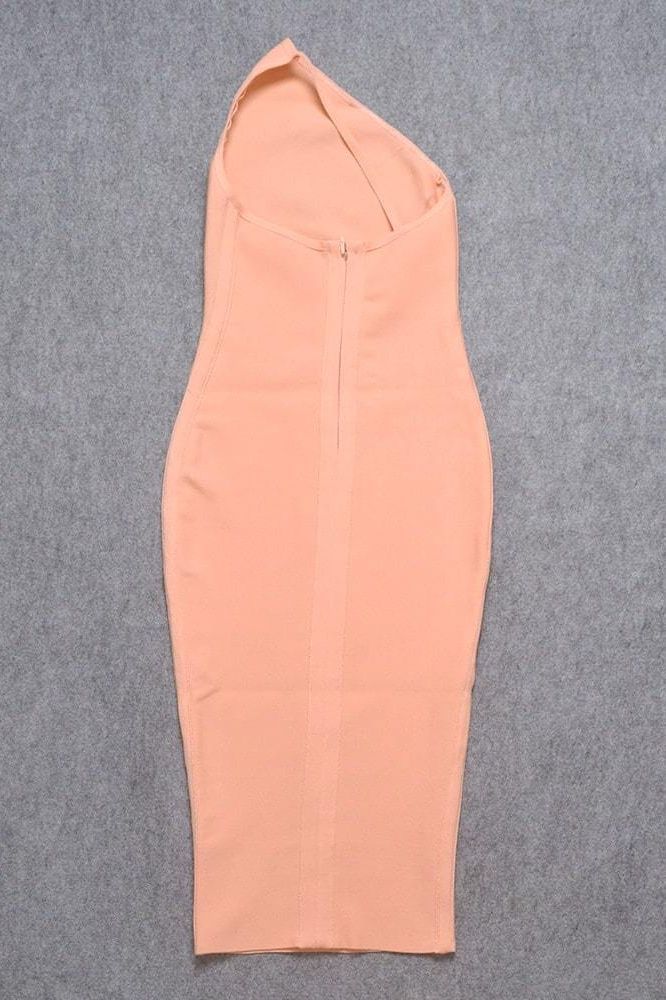 Joi Bodycon Midi Dress Peach
