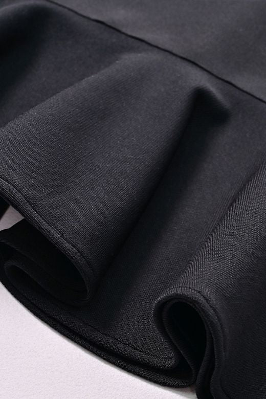 Nora Bandage Midi Dress Classic Black