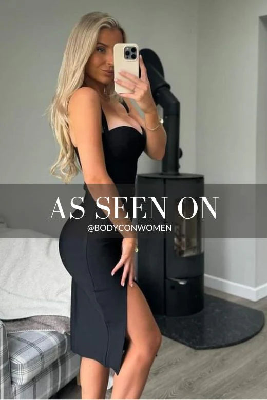 Beth Bandage Corset Dress Classic Black Sale