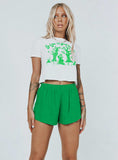 Beach House Shorts Green
