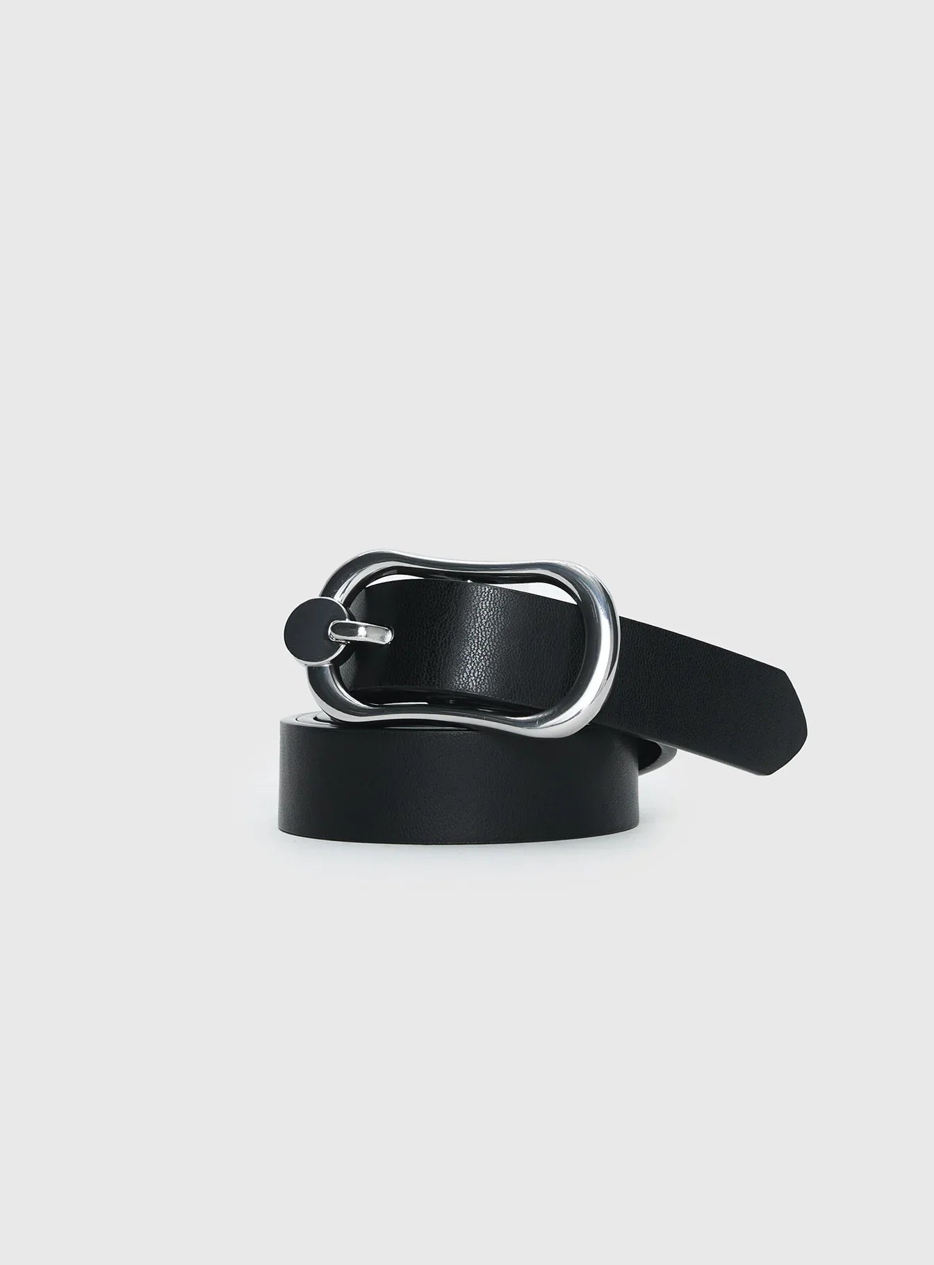 Ashtin Belt Black Silver