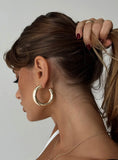 Samwell Chunky Earrings Gold