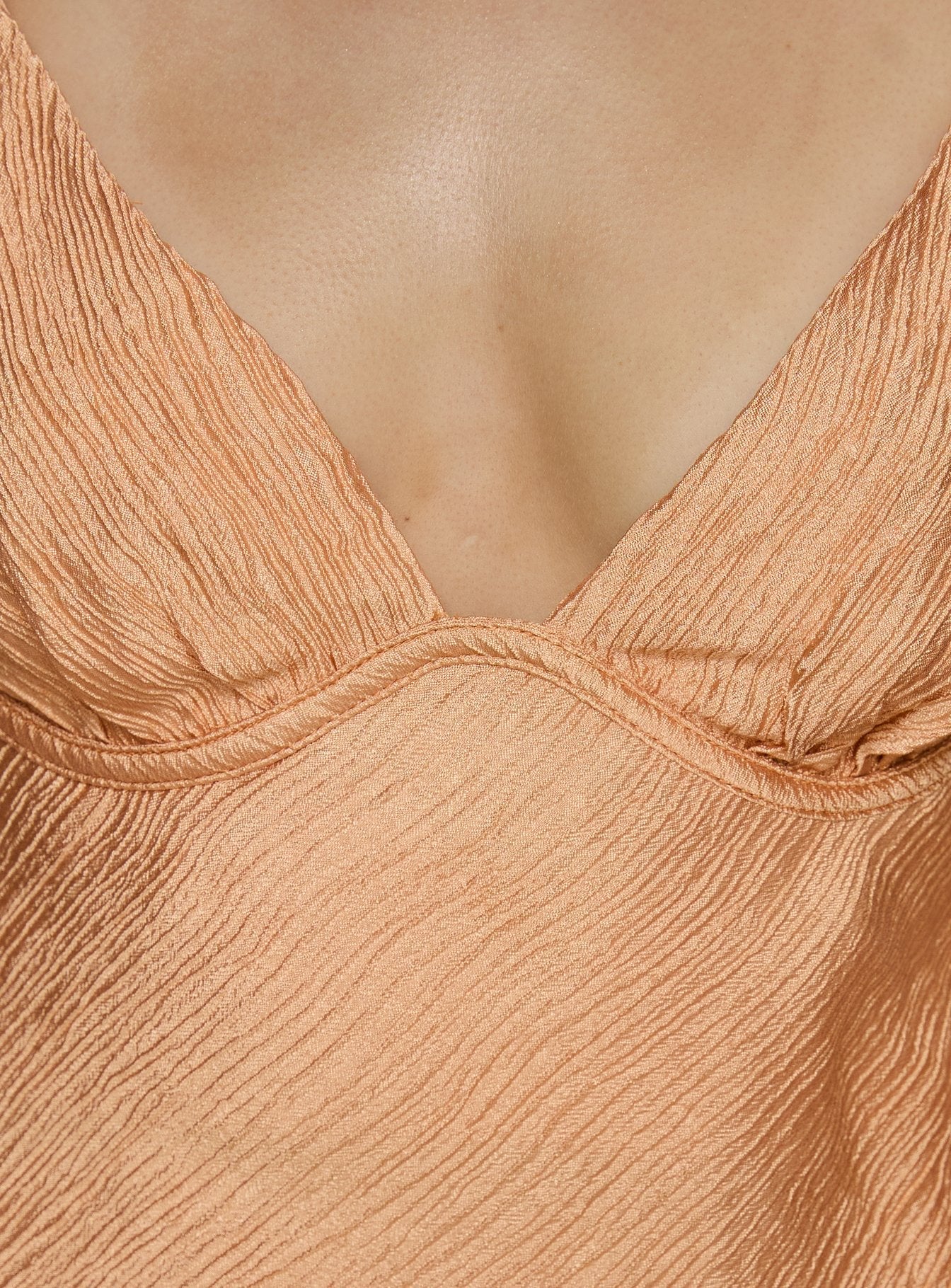 Makaia Balconette Mini Dress Sorbet Orange