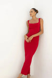 Harper Bodycon Maxi Dress Classic Black