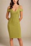 Sia Bandage Dress Olive Green