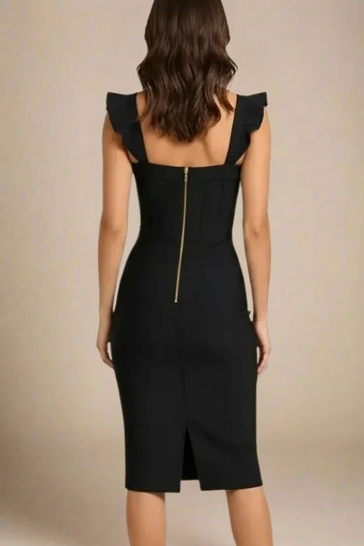 Bonnie Bandage Dress Classic Black