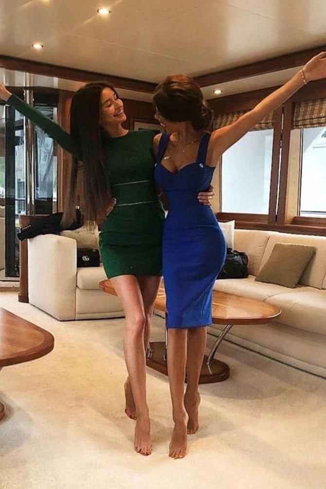 Kate Bandage Dress Royal Blue