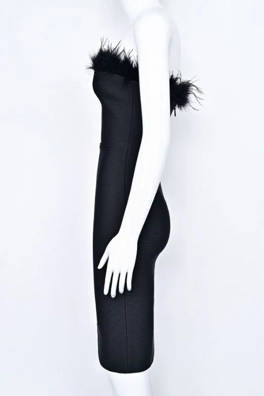 Erin Bandage Dress Classic Black