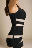 Fleur Bandage Mini Dress Classic Black Sale
