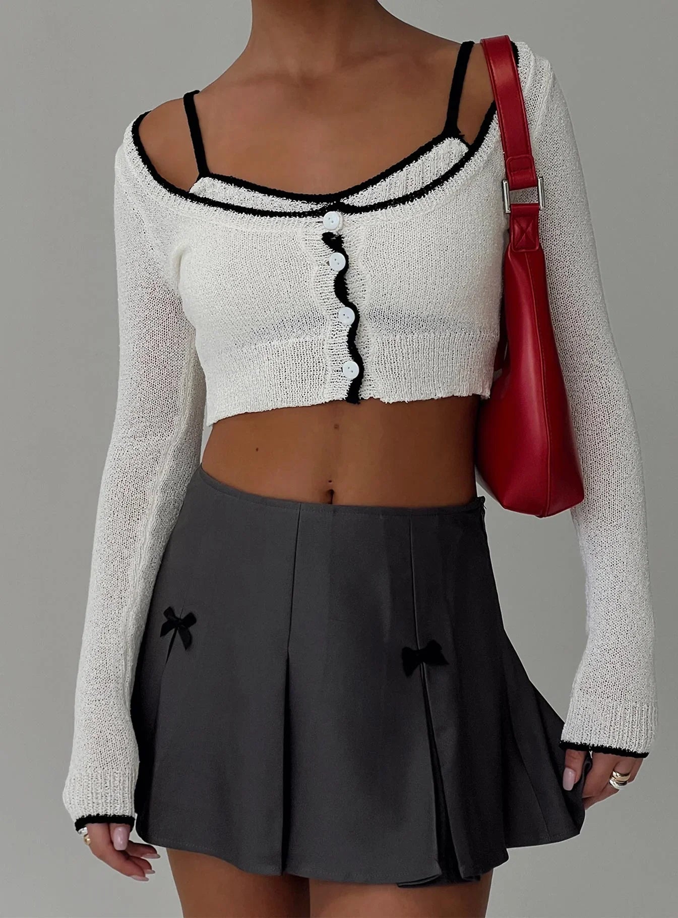 Chacklie Two piece Top Cream