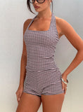 Feijoa Knit Halter Top Multi