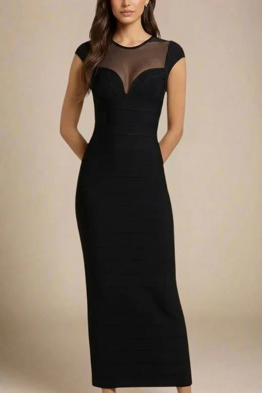 Rory Bandage Maxi Dress Classic Black