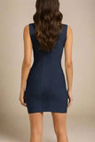 Sabrina Bandage Mini Dress Classic Black