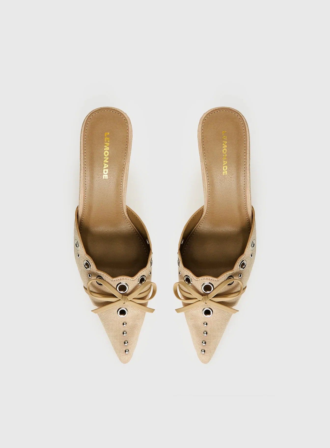 Charisma Pointed Toe Heels Taupe
