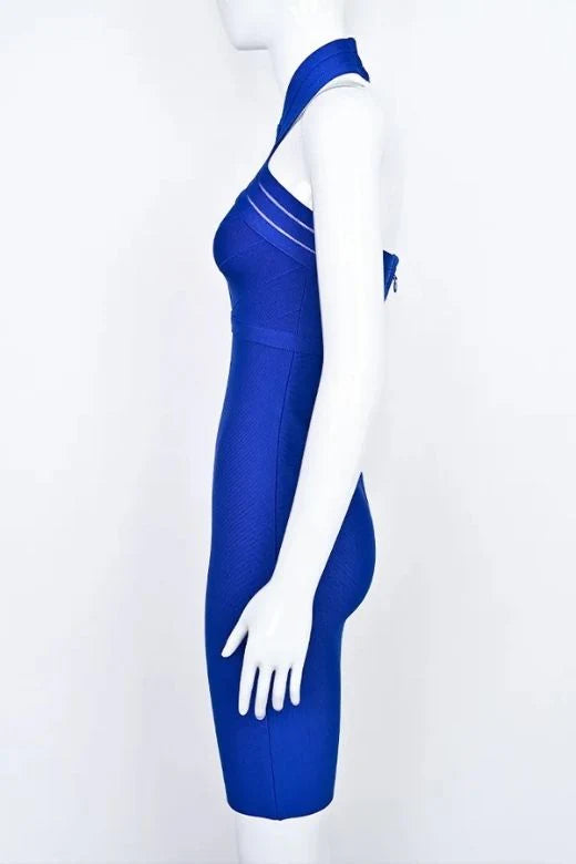 Eden Bandage Dress Royal Blue
