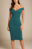 Ash Bandage Dress Emerald Green