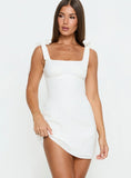 Neverending Mini Dress White