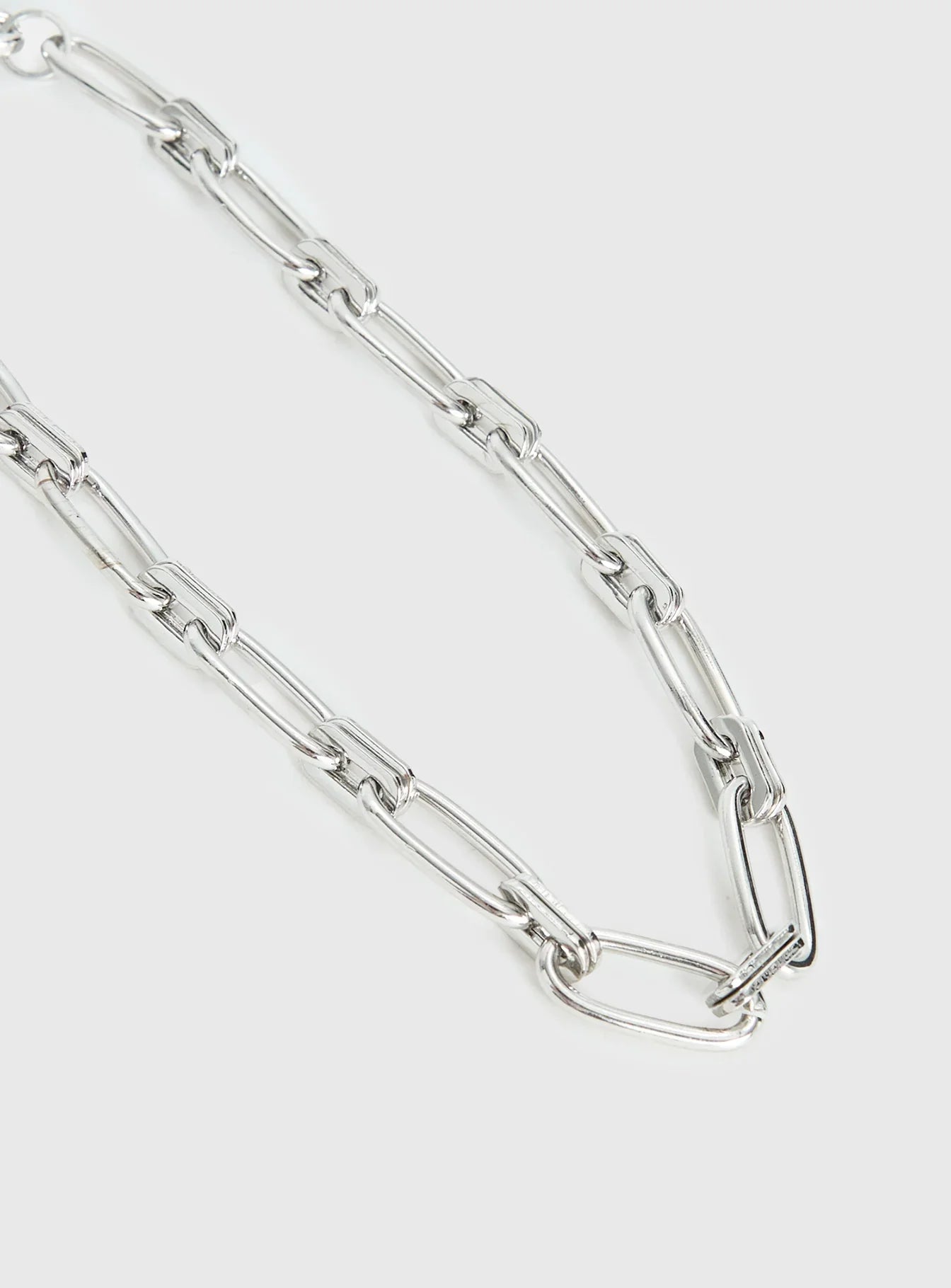 Good For You Necklace Silver