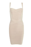 Heidi Bandage Mini Dress Cream