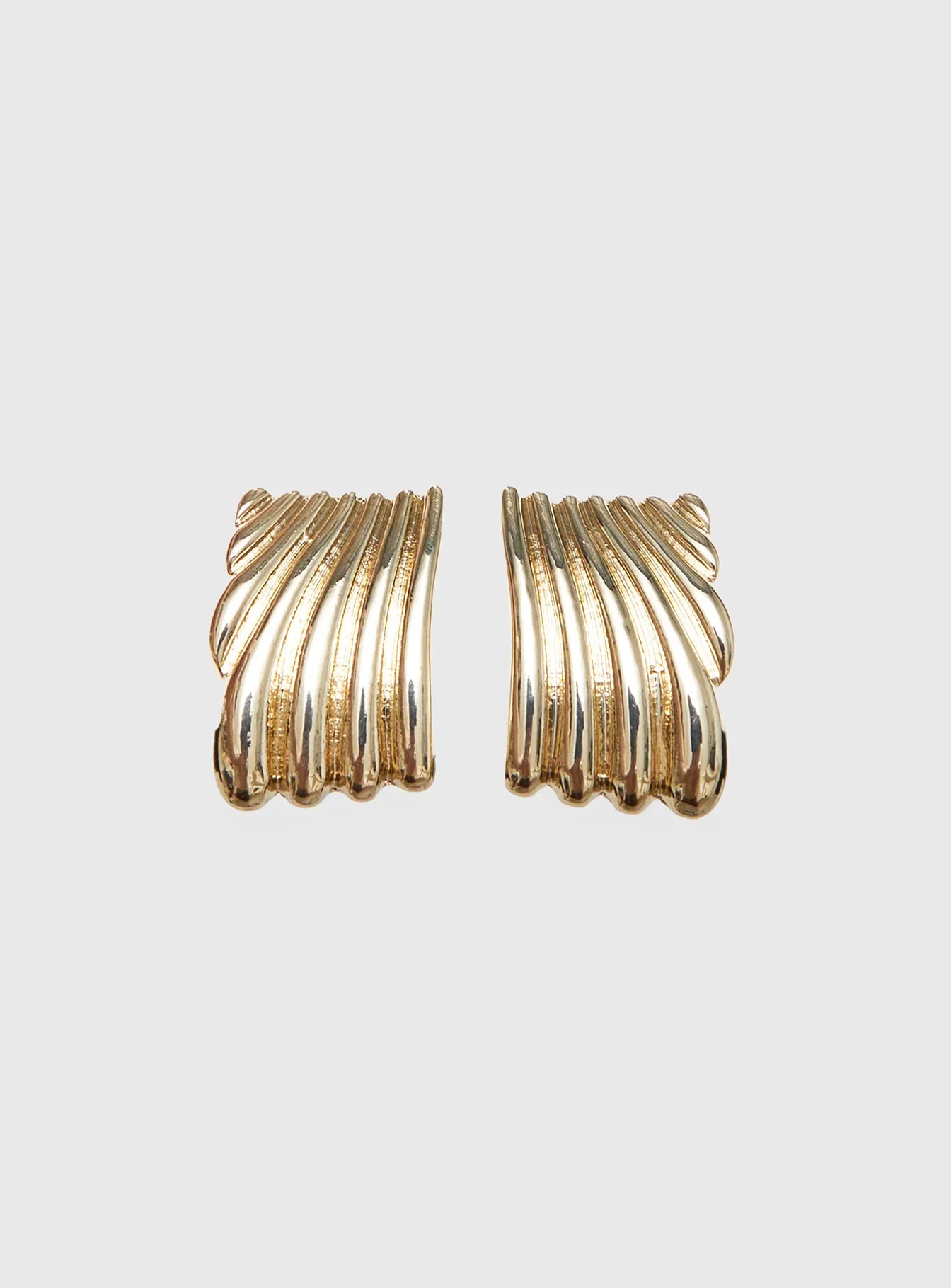 Precarious Earrings Gold