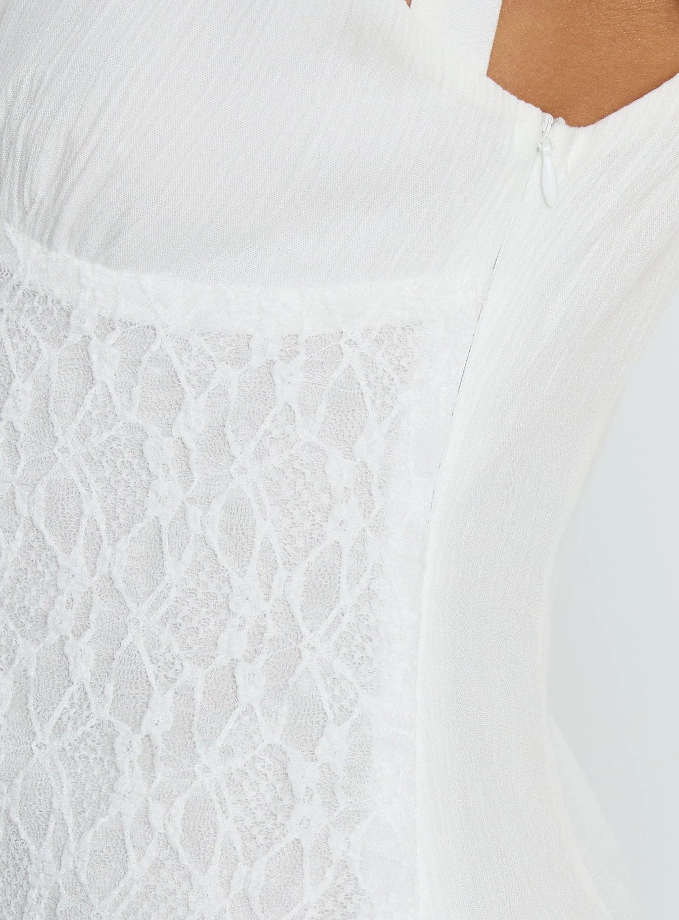 Danira Midi Dress White