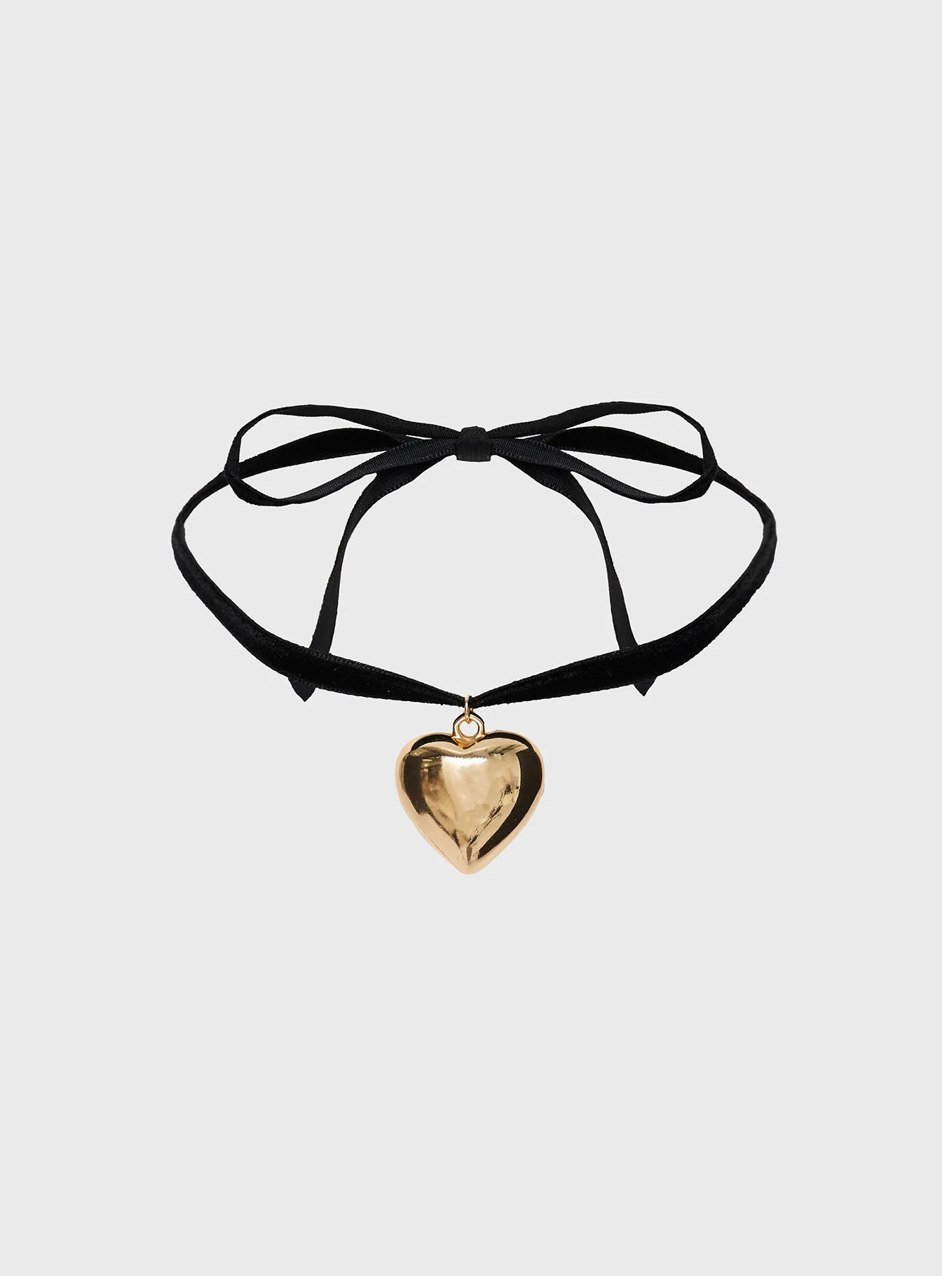 Meeks Necklace Black Gold