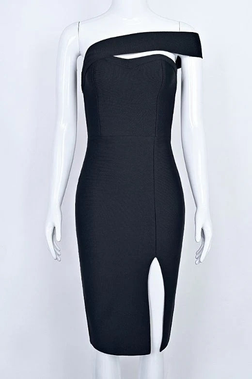 Gianna Bandage Dress Classic Black
