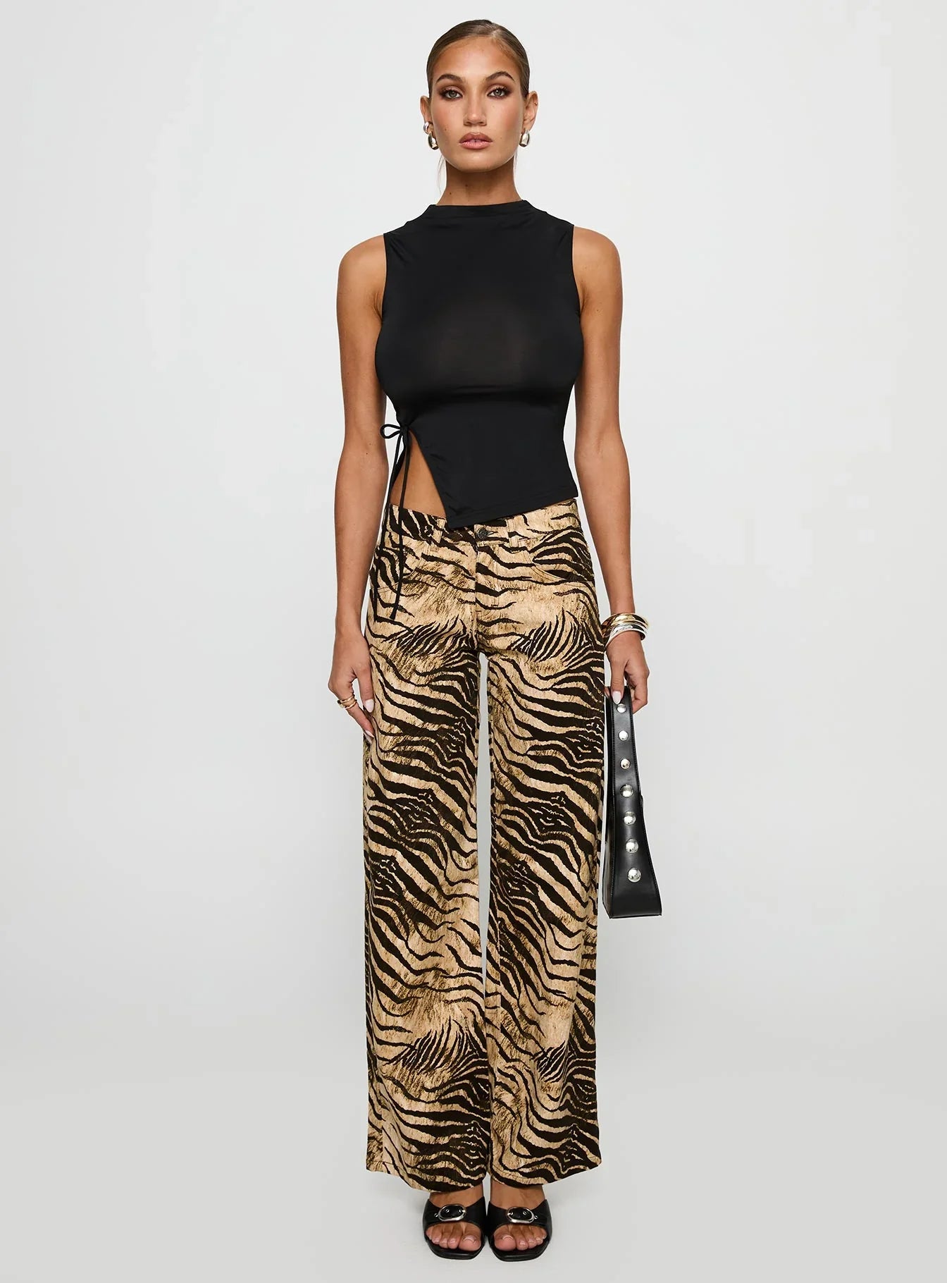Low Rise Roomy Pants Multi