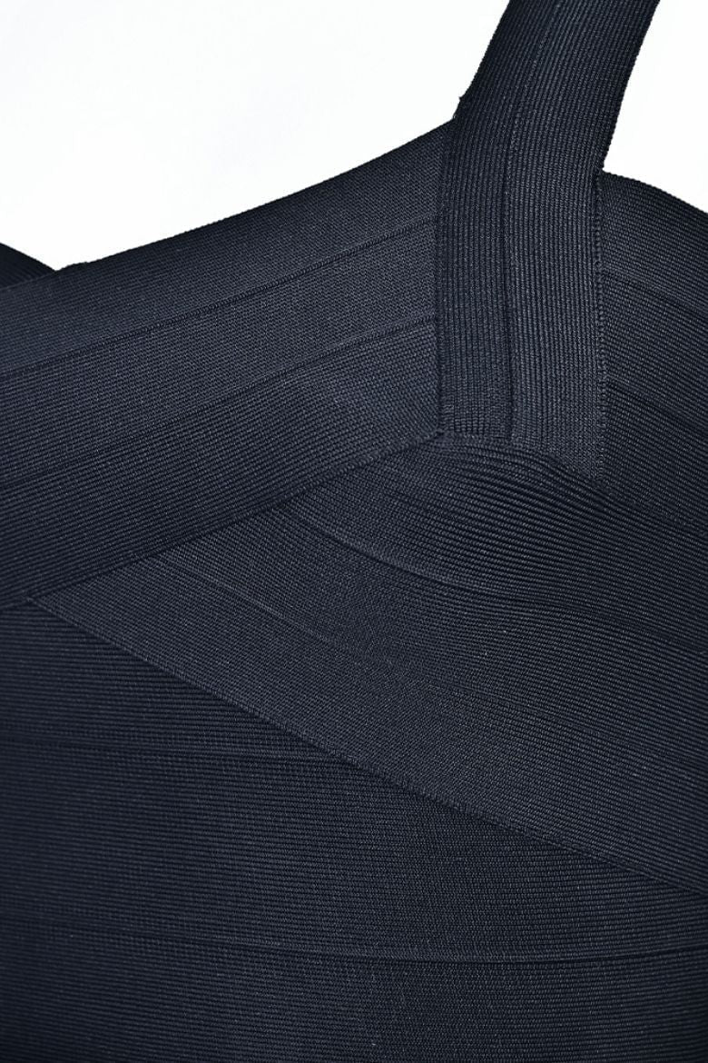 Jay Bandage Crop Top Classic Black