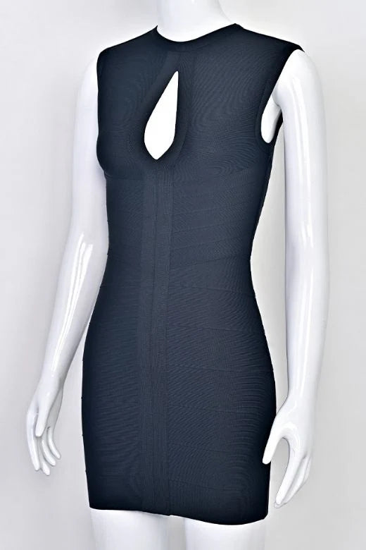 Alora Bandage Mini Dress Classic Black