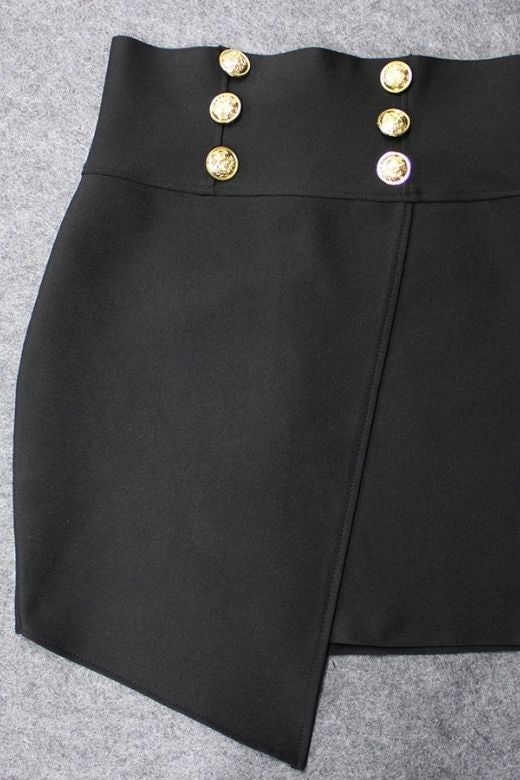Jessie Mini Pencil Skirt Classic Black