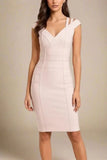 Sia Bandage Dress Cream