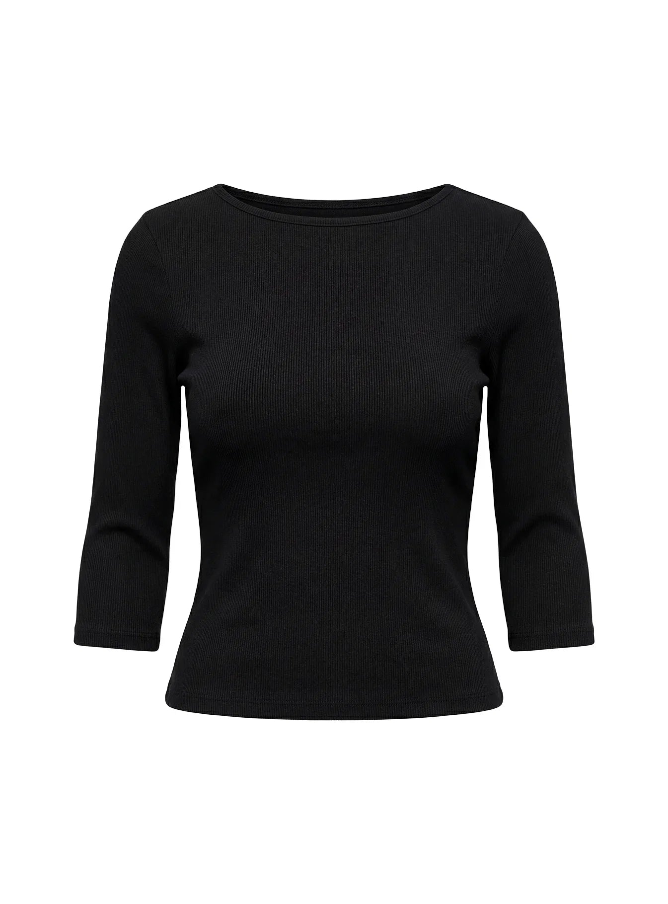 Elaia 3/4 Sleeve Top Black