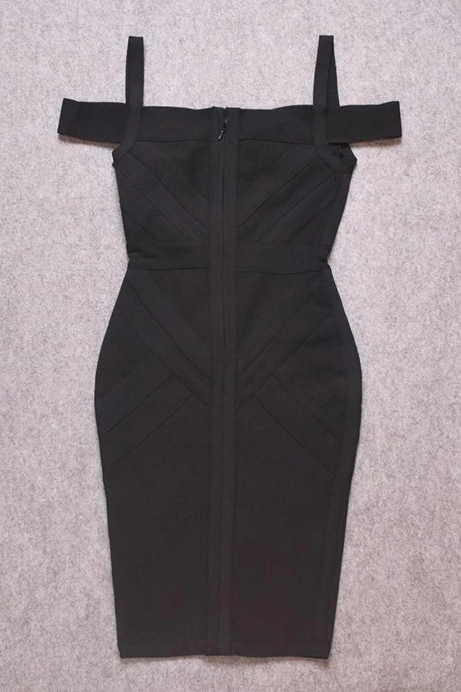 Sophia Bandage Dress Classic Black Sale