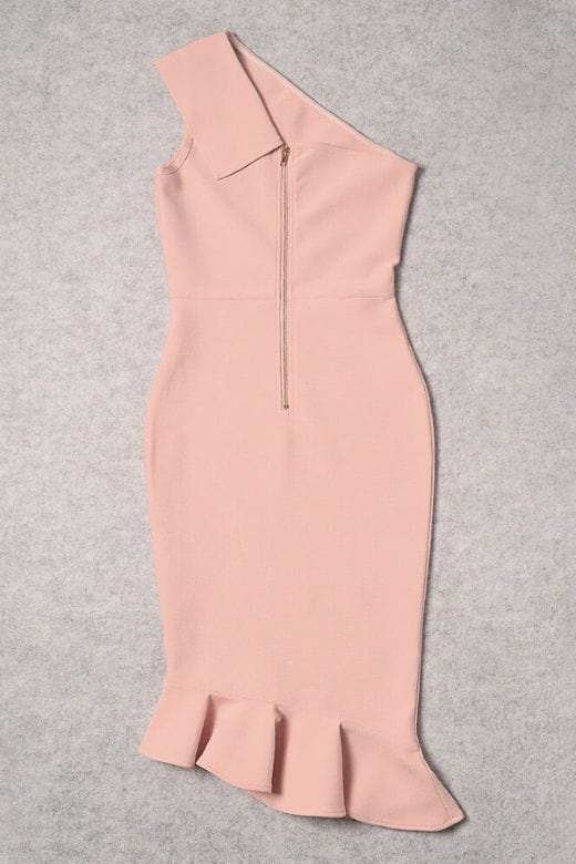 Avery Bandage Dress Dusty Pink Sale