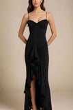Noah Bodycon Wrap Midi Dress Classic Black