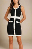 Rosie Bodycon Mini Dress Classic Black