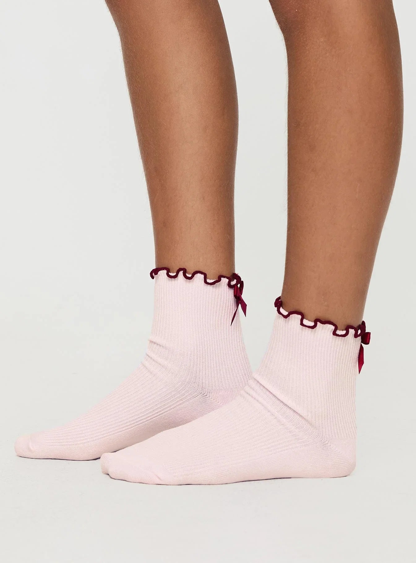 Lanter Socks Pink Red