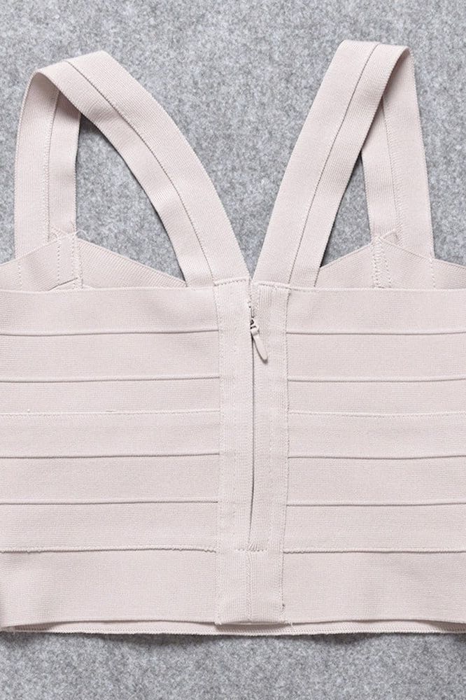 Jay Bandage Crop Top Cream