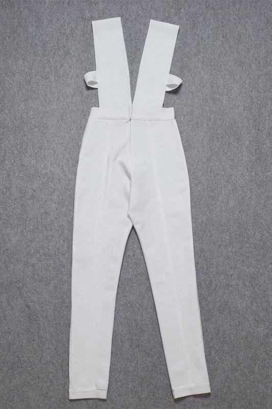 Pia Bandage Pants Jumpsuit Cream