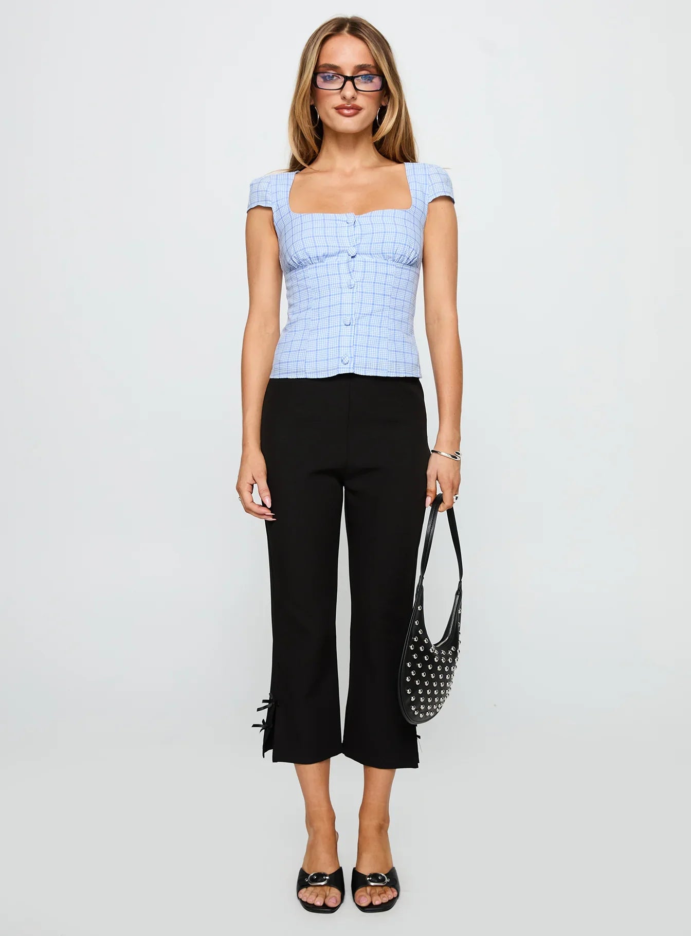Getting Close Button Up Top Blue Check