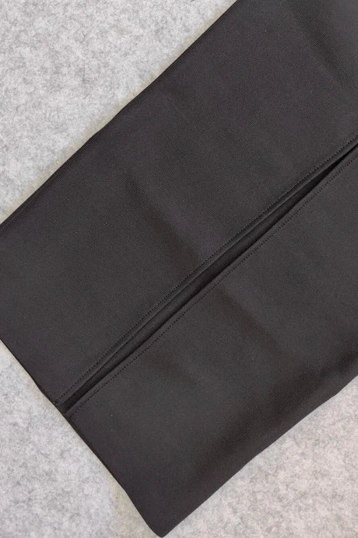 Erin Bandage Maxi Dress Classic Black
