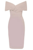 Bea Bandage Dress Nude Sale