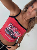 Full Speed Racing Tank Top Red