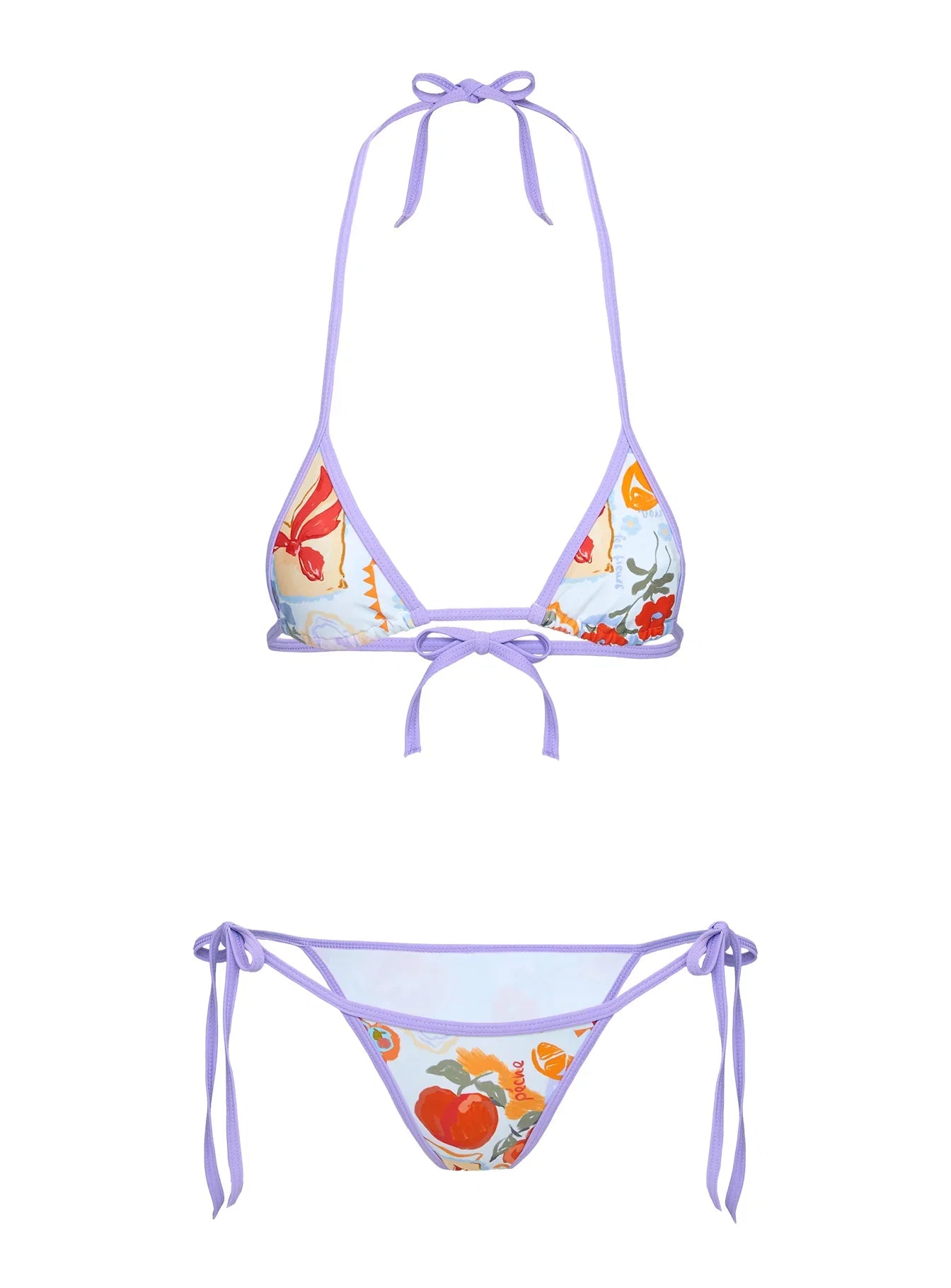 Blaylock Triangle Bikini Top Multi