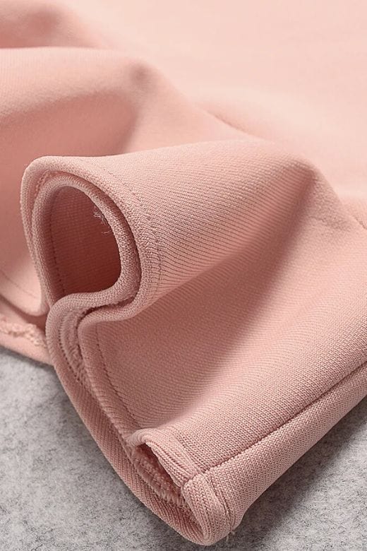 Avery Bandage Dress Dusty Pink