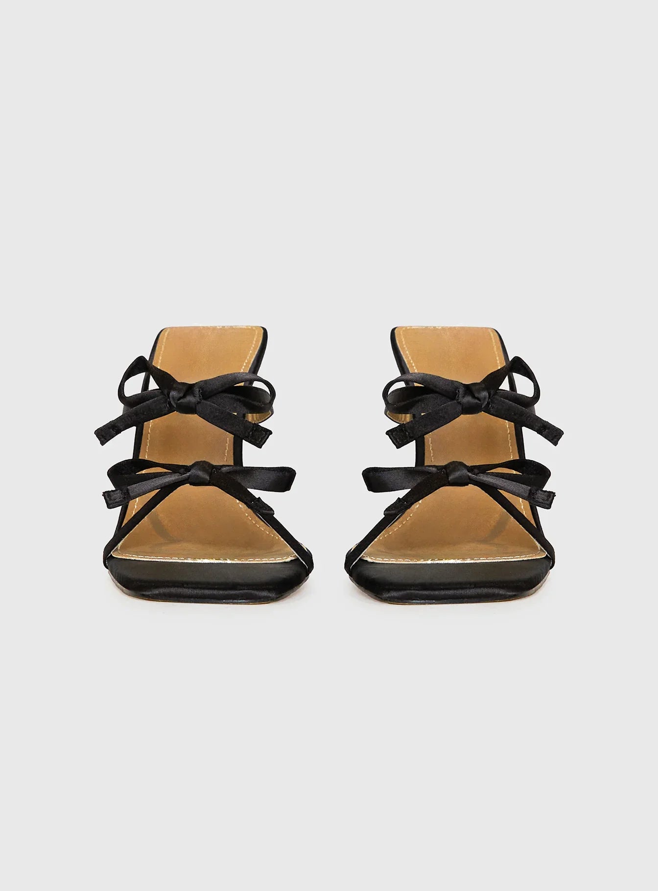 All The Frill Heels Black